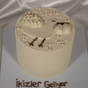 Cinsiyet Partisi Leylekli Pasta