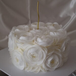 Zarafet Buketi: Yenilebilir Çiçekli Butik Pasta