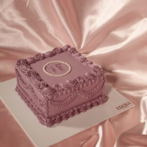 Yazılı Butik Vintage Kare Pasta